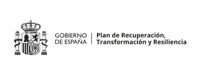 Logotipo Gobierno de España Plan de Recuperación, Transformación y Resilencia